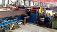 Стан для правки полок двутавровой балки