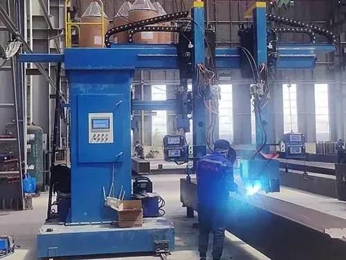 Консольная система сварки стальных балок